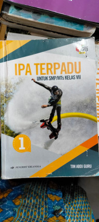 Image of IPA TERPADU UNTUK SMP/MTS KELAS VII