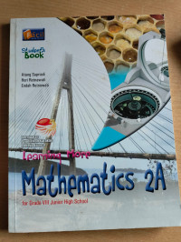 Image of Learning More Mathematics 2A