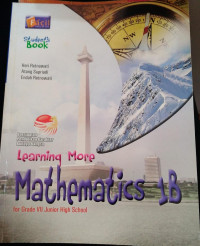 Image of Bermuatan Pendidikan Karakter Budaya Bangsa Learning More Mathematics 1B for Grade VII Junior High School