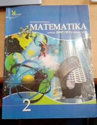 Image of Matematika untuk SMP/MTs Kelas VIII