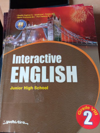 Image of Interactive English Junior High School Grade VIII