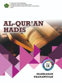 Image of Al-Quran Hadis Kelas IX Madrasah Tsanawiyah