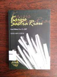 Image of Krisis Sastra Riau