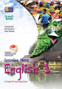 Image of Learning More English 1 for Grade VII Junior High School