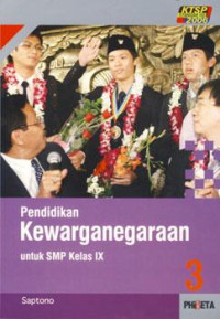 Image of Pendidikan Kewarganegaraan untuk SMP Kelas IX 3