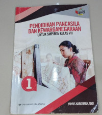 Image of Pendidikan Pancasila dan Kewarganegaraan untuk smp/mts Kelas VII