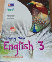 Image of Learning more english 3 for grade IX junior high school
